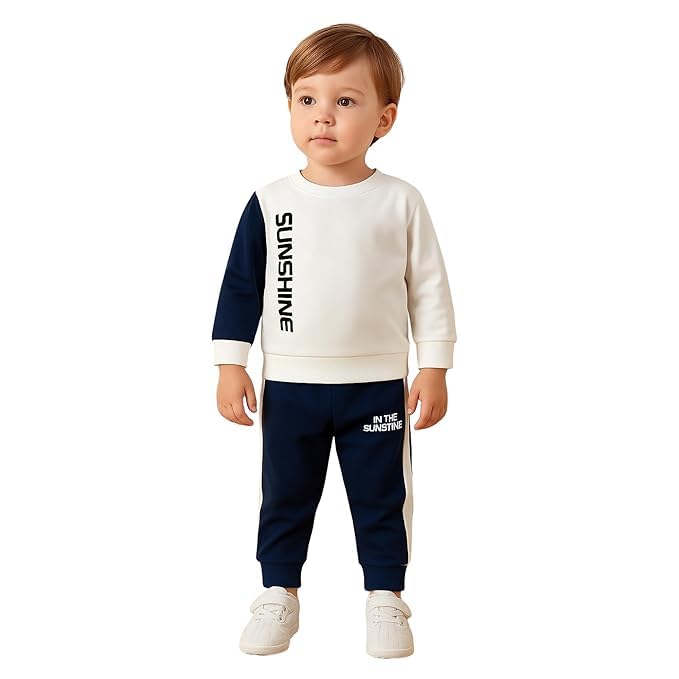 Baby Boys & girls Clothing Set | Ribbed Collar Shirt & Elastic Waist Shorts Co-Ord Set | Soft Breathable Casual Outfit for Toddlers & Kids | 2-Piece Clothing Set (Copy)