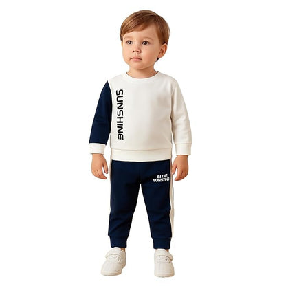 Baby Boys & girls Clothing Set | Ribbed Collar Shirt & Elastic Waist Shorts Co-Ord Set | Soft Breathable Casual Outfit for Toddlers & Kids | 2-Piece Clothing Set (Copy)