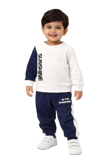 Baby Boys & girls Clothing Set | Ribbed Collar Shirt & Elastic Waist Shorts Co-Ord Set | Soft Breathable Casual Outfit for Toddlers & Kids | 2-Piece Clothing Set (Copy)