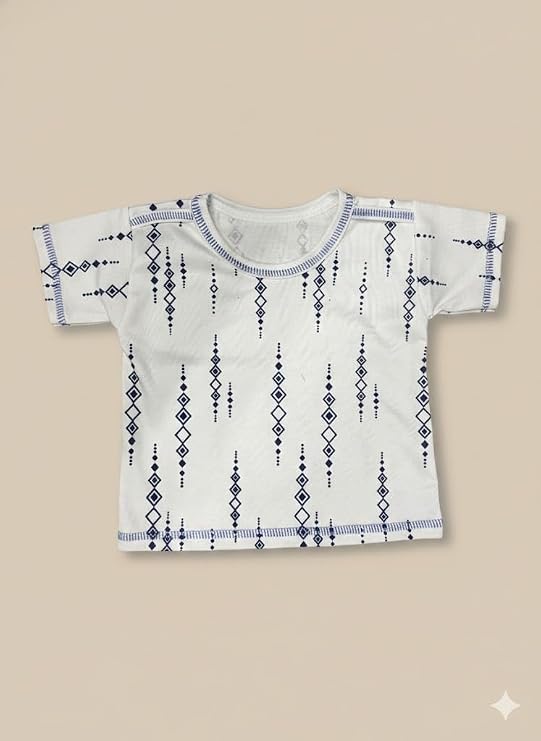 Baby Boys Cotton Denim Dungaree Set with 3D Teddy Bear Design | Printed T-Shirt with Adjustable Straps | Stylish & Comfortable Daily Outfit for Baby Unisex