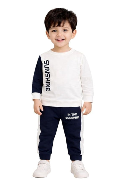 Baby Boys & girls Clothing Set | Ribbed Collar Shirt & Elastic Waist Shorts Co-Ord Set | Soft Breathable Casual Outfit for Toddlers & Kids | 2-Piece Clothing Set (Copy)