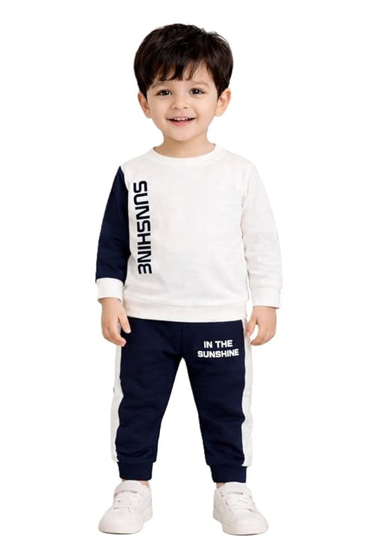 Baby Boys & girls Clothing Set | Ribbed Collar Shirt & Elastic Waist Shorts Co-Ord Set | Soft Breathable Casual Outfit for Toddlers & Kids | 2-Piece Clothing Set (Copy)