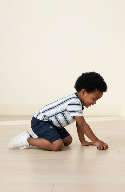 65159-Combo Boys Casual Cotton Summer Outfit