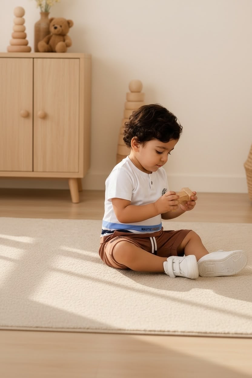 0197-Boys Casual Summer Cotton Co-ord Set