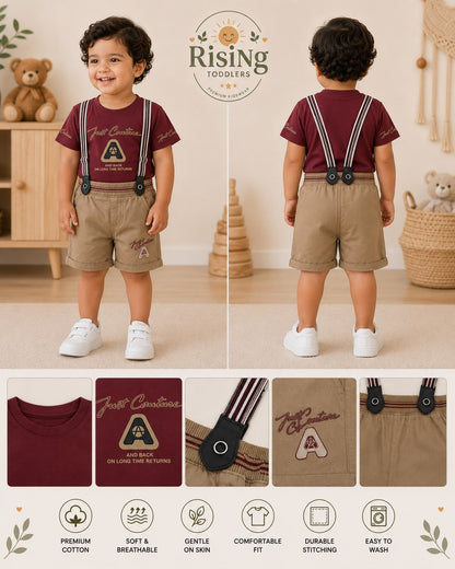 2864-Casual Cotton Two-Piece Clothing Set